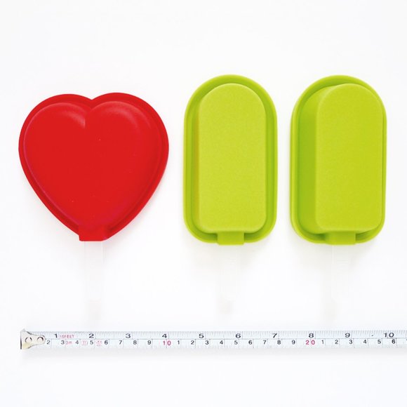 LOT 3 Silicone Stackable Popsicle Molds + Covers - Picture 2 of 5